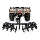 Kawasaki Mule / KRX / Ridge / Teryx UTV Implement Farming Kit with Electric Lift by Black Boar